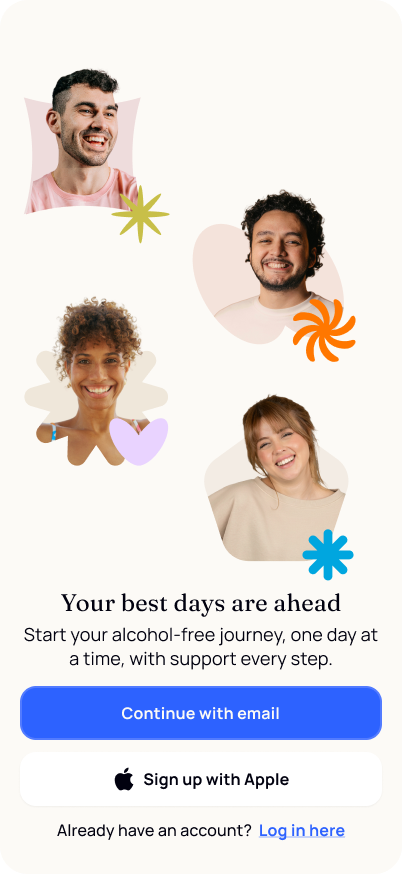 The Nami welcome screen — your best days are ahead